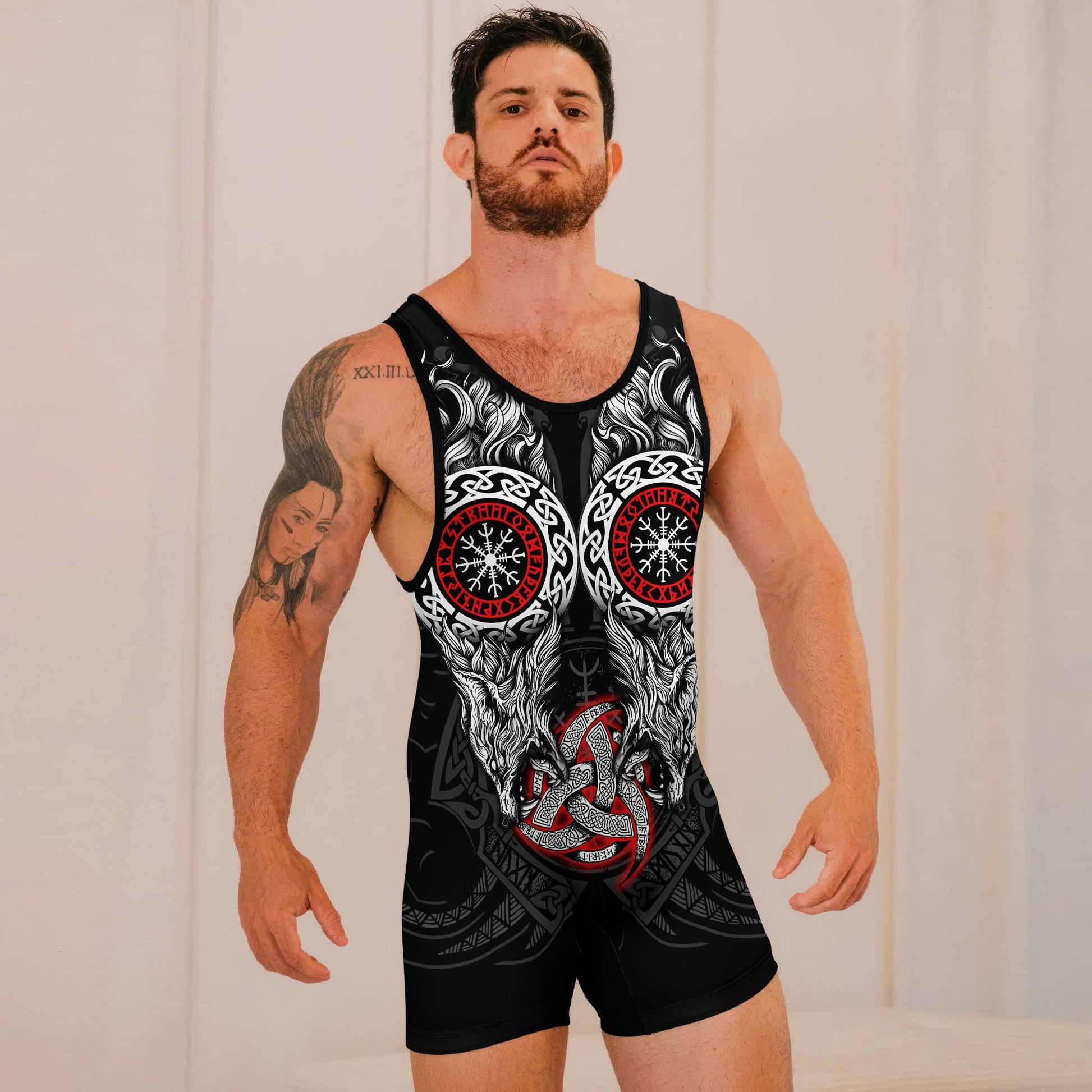 Fenrir Wolve Wrestling Singlets