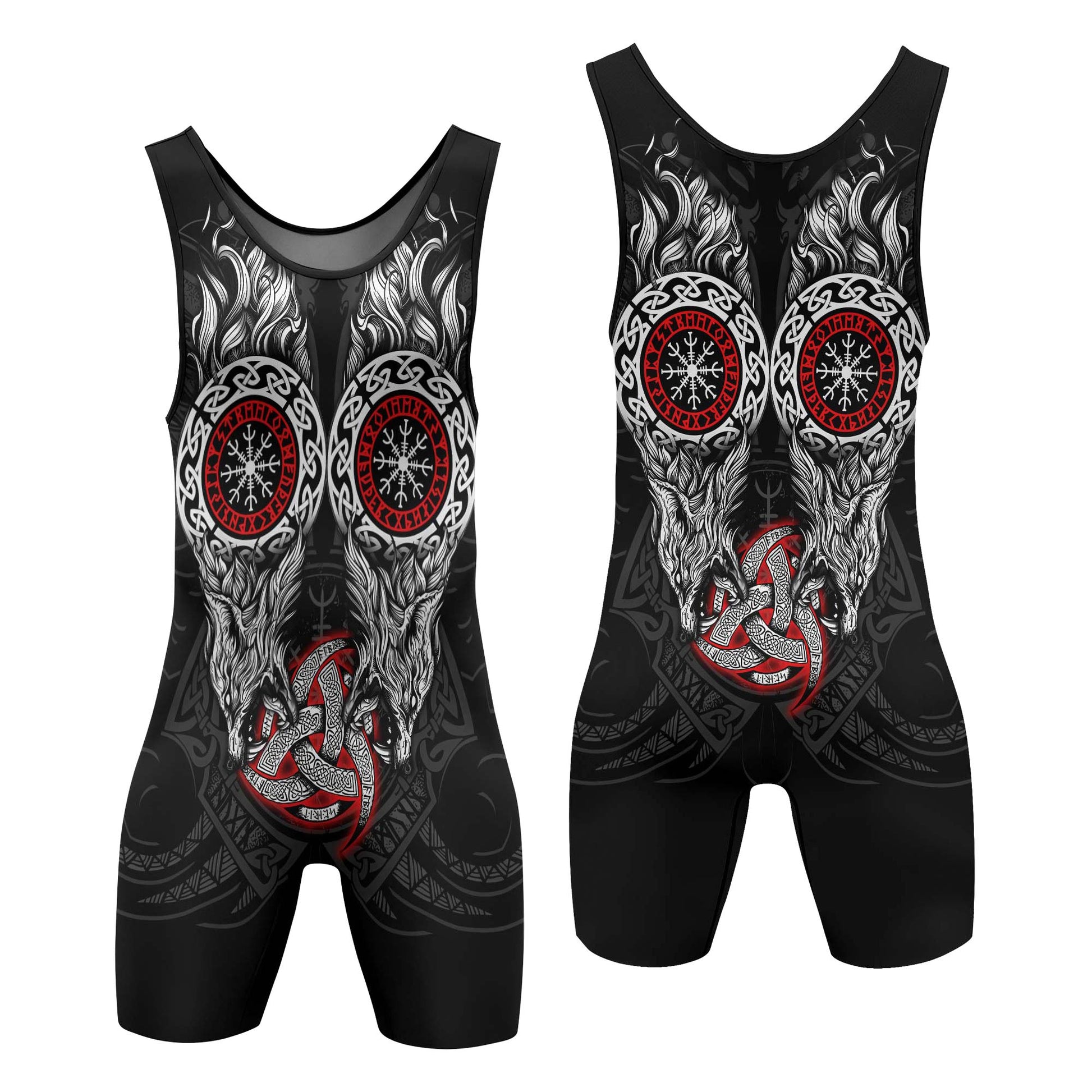 Fenrir Wolve Wrestling Singlets