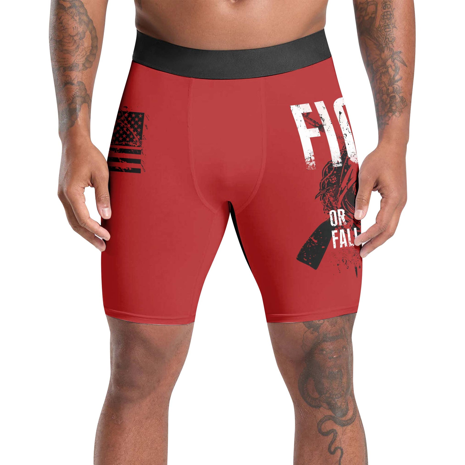 Fight or Fall Compression Shorts