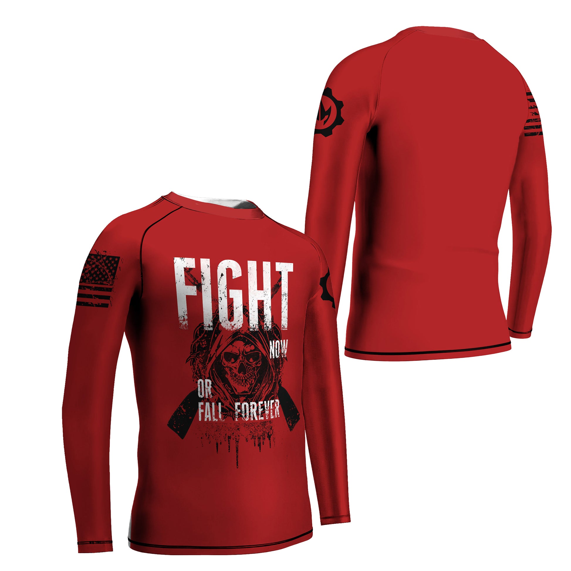 Fight or Fall Kids Rash Guard