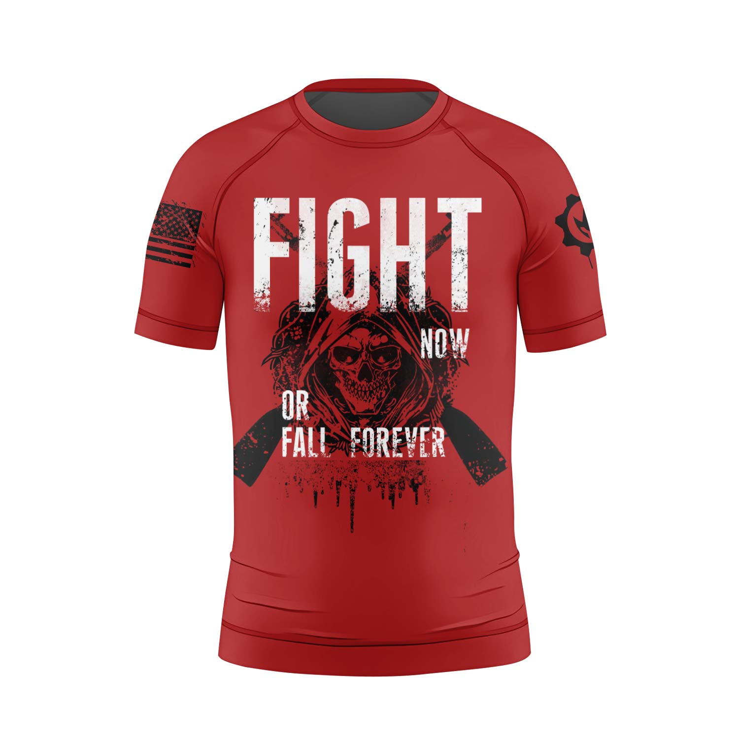 Fight or Fall Kids Rash Guard