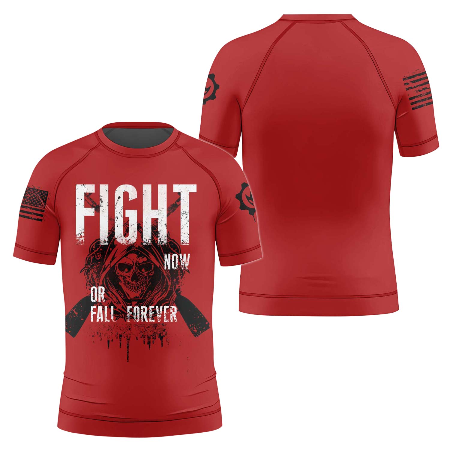 Fight or Fall Kids Rash Guard