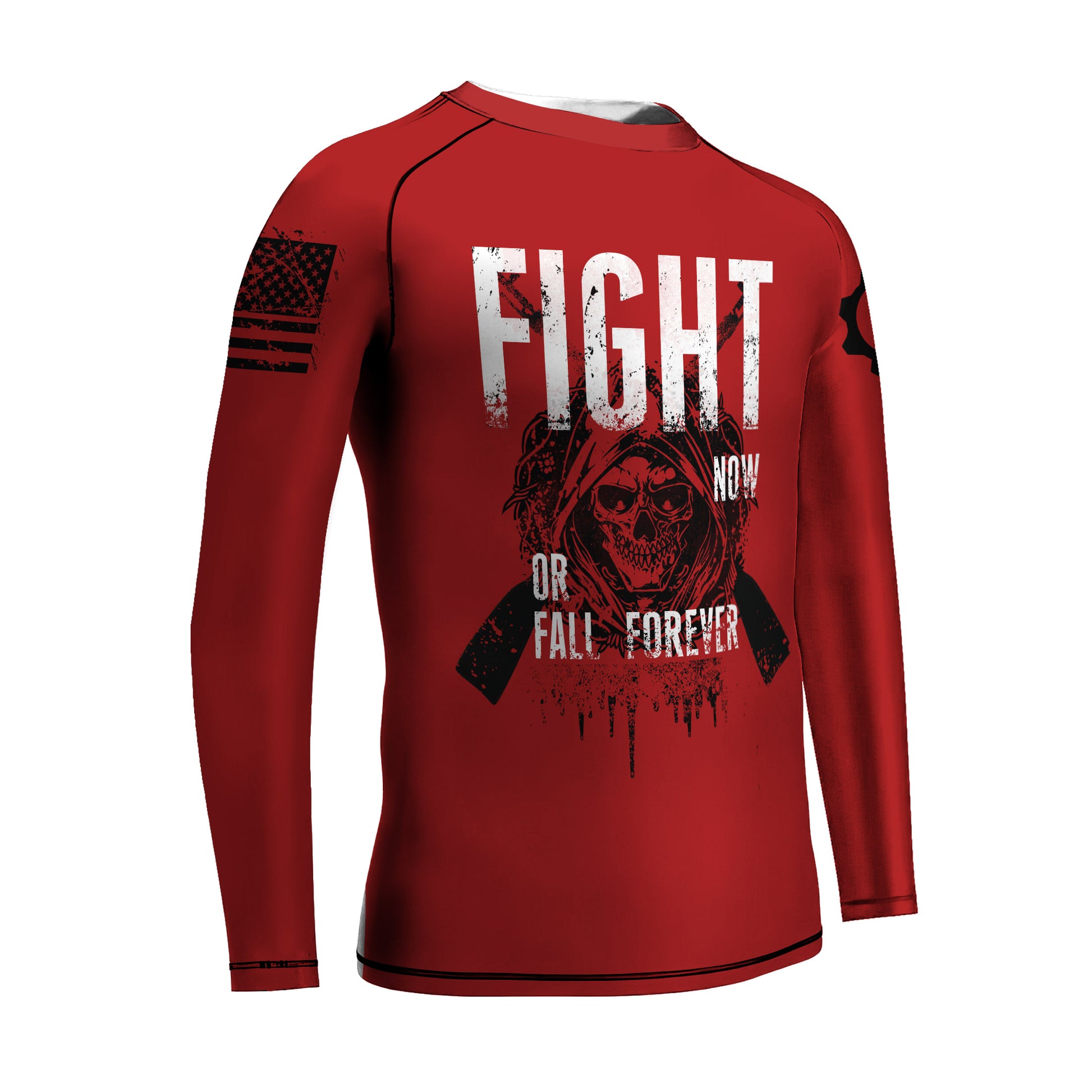 Fight or Fall Kids Rash Guard