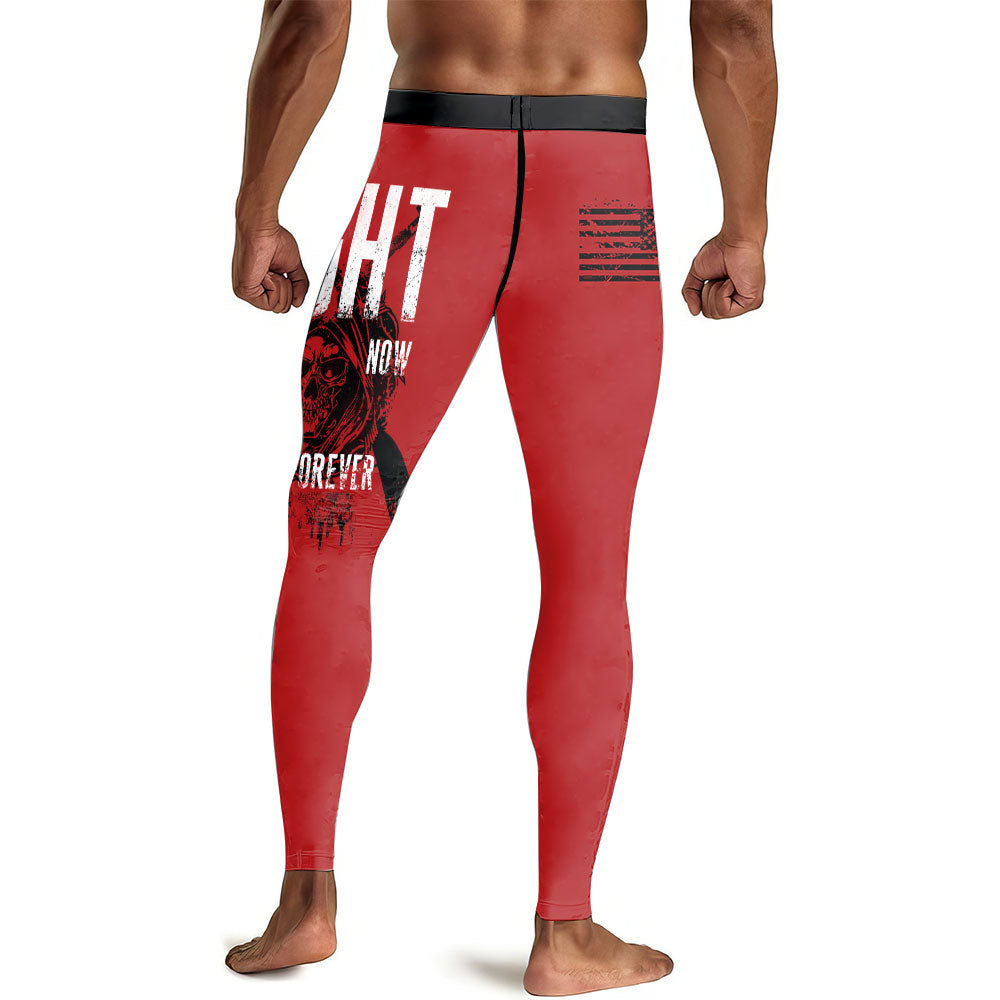Fight or Fall Men's Compression Leggings