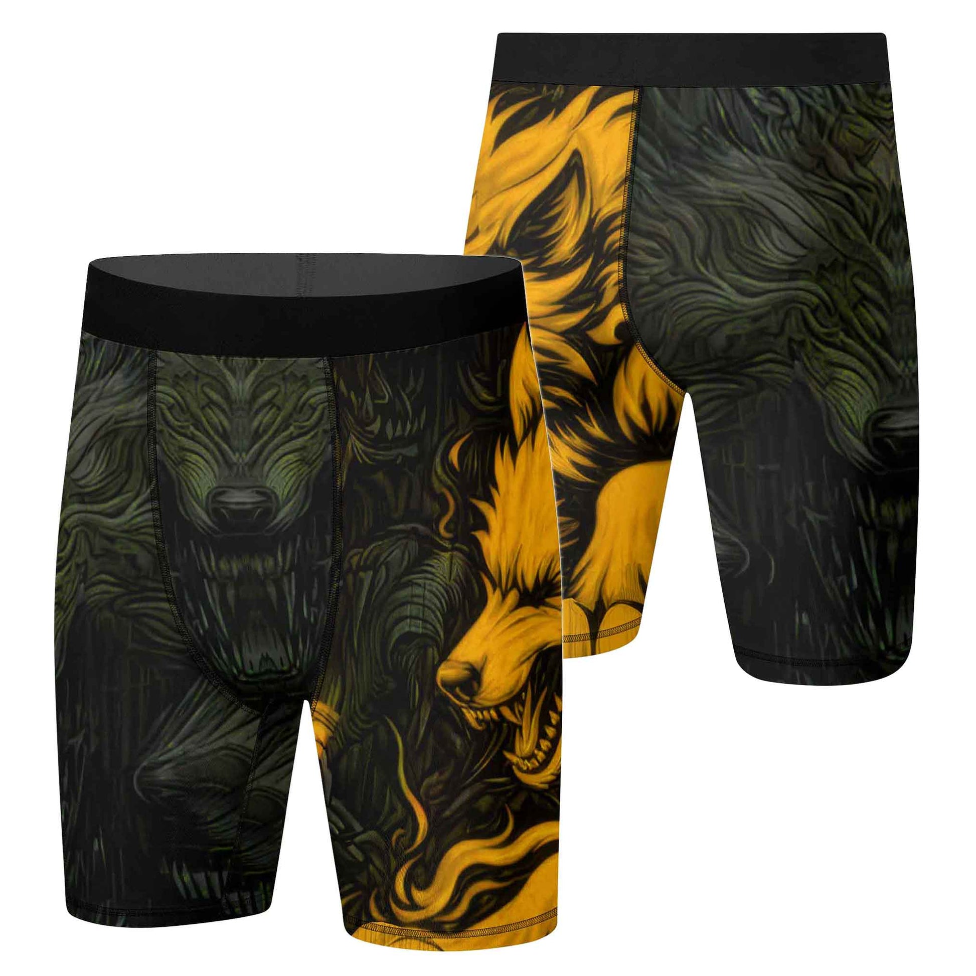 Fire Wolf Compression Shorts