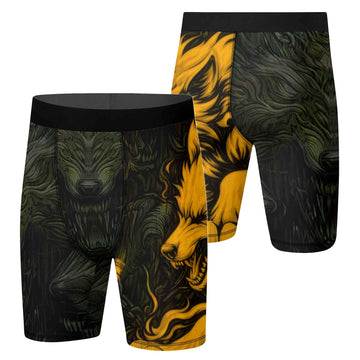 Fire Wolf Compression Shorts