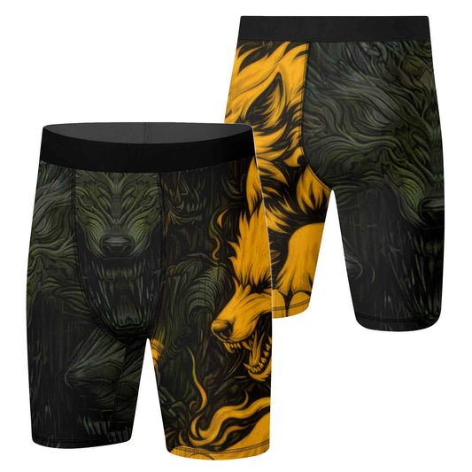 Fire Wolf Compression Shorts