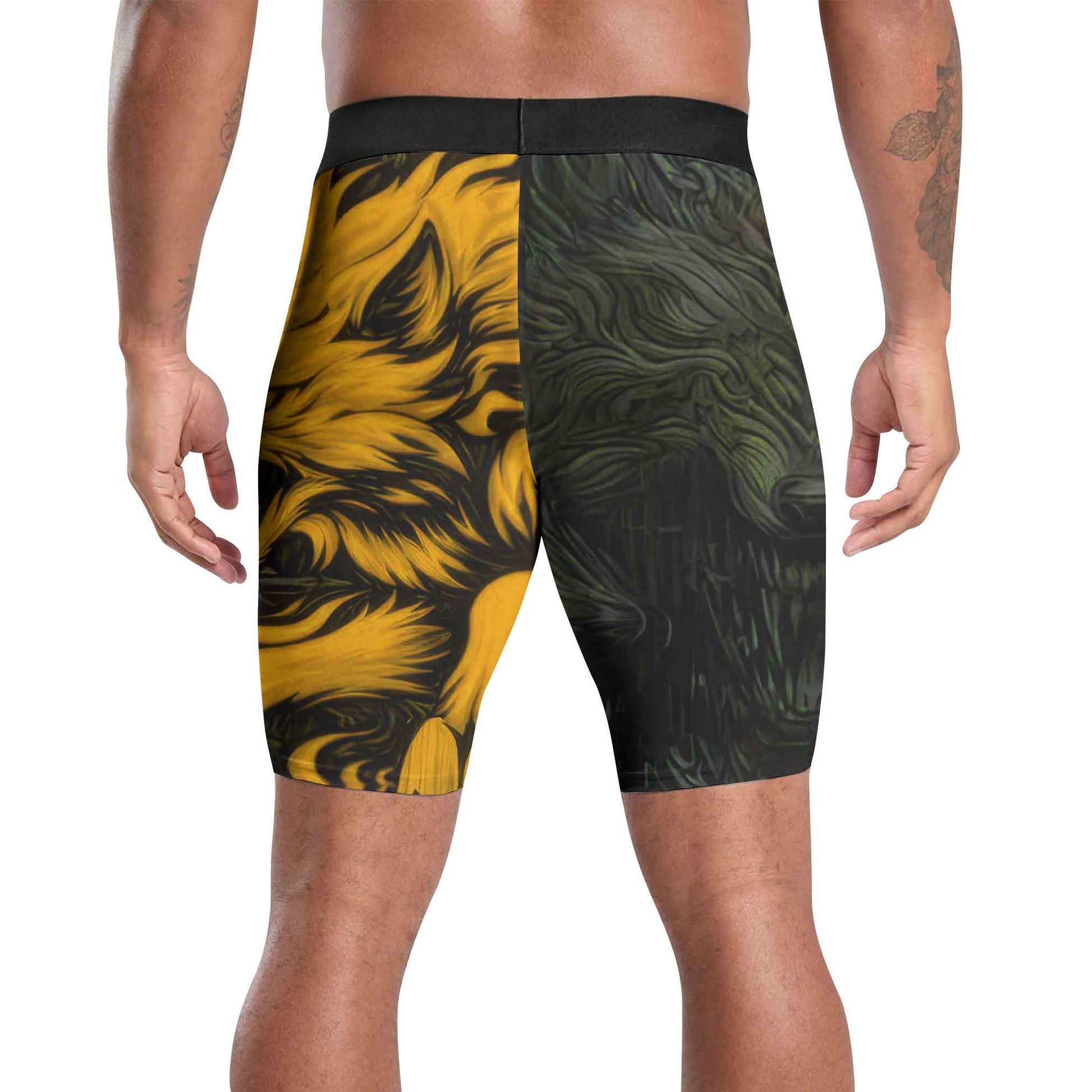 Fire Wolf Compression Shorts