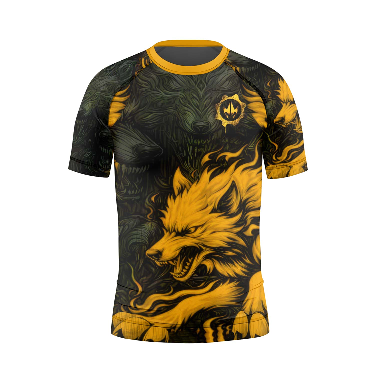 Fire Wolf Kids Rash Guard