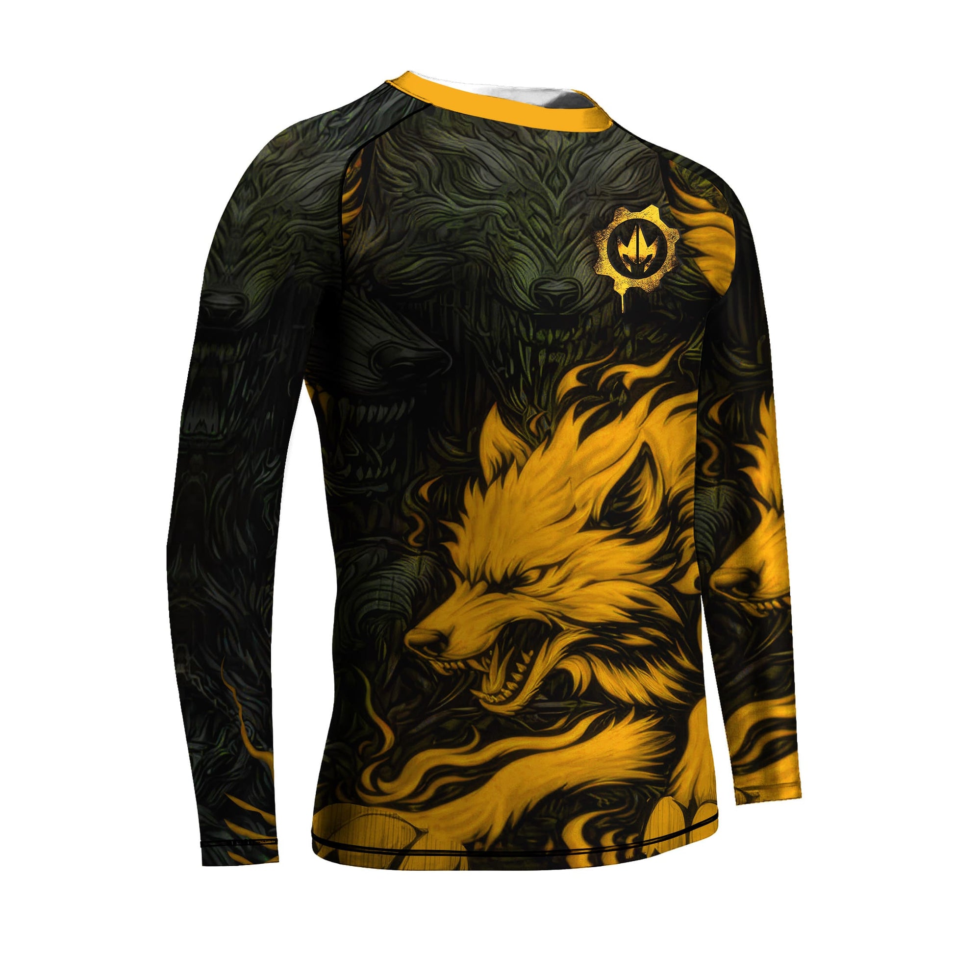 Fire Wolf Kids Rash Guard