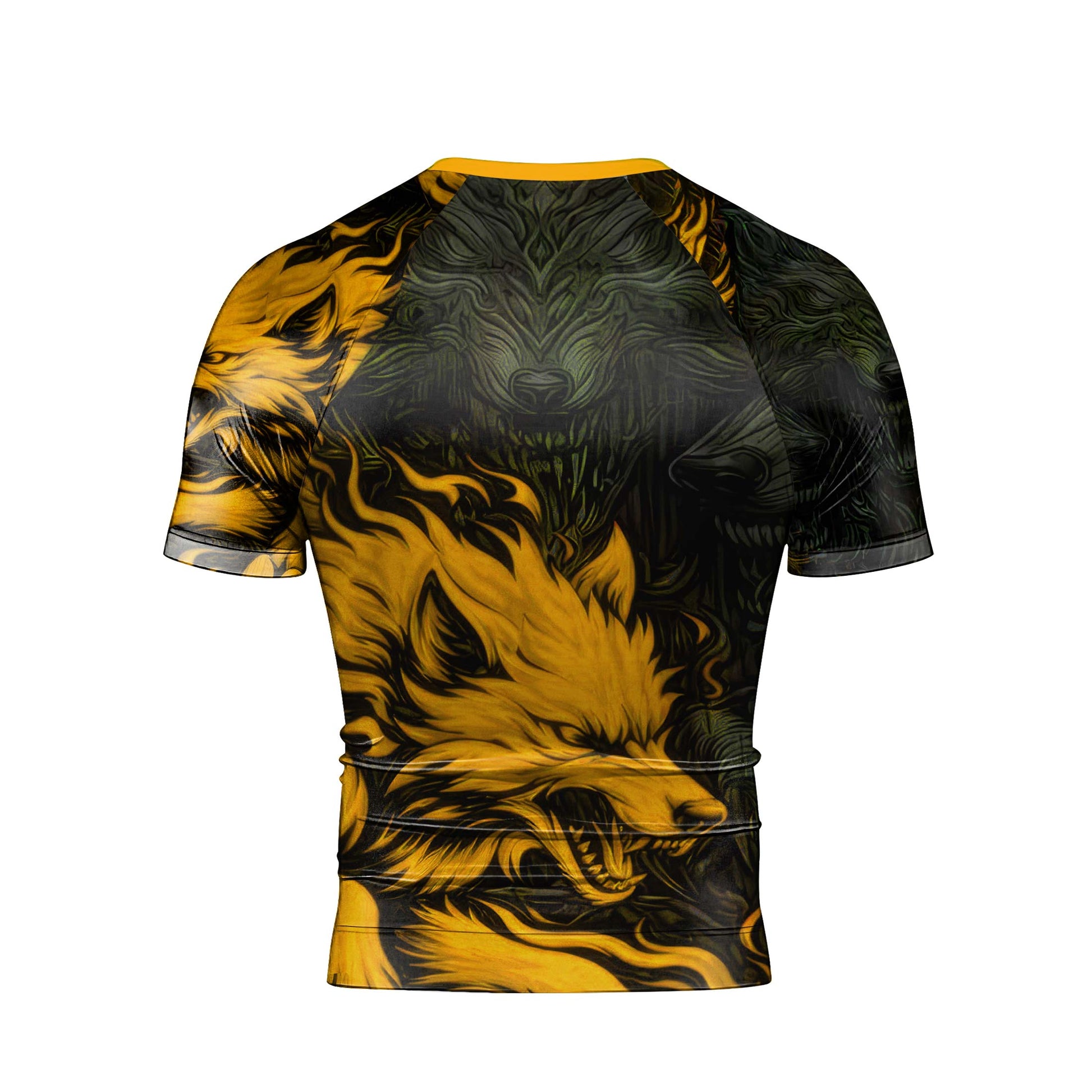 Fire Wolf Men's Short Sleeve Rash Guard