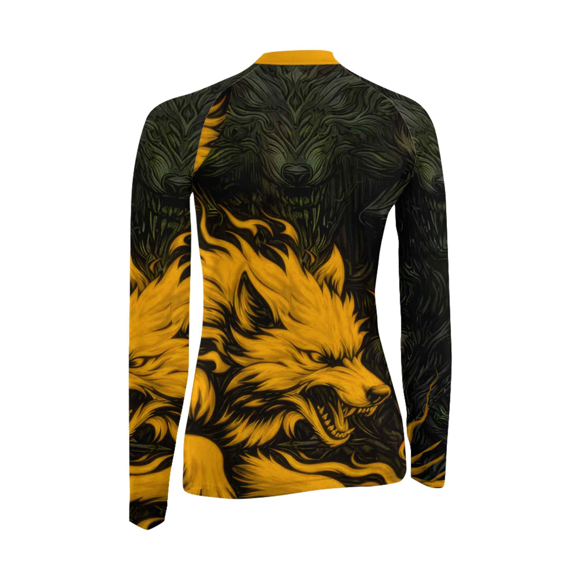 Fire Wolf Women's Long Sleeve Rash Guard