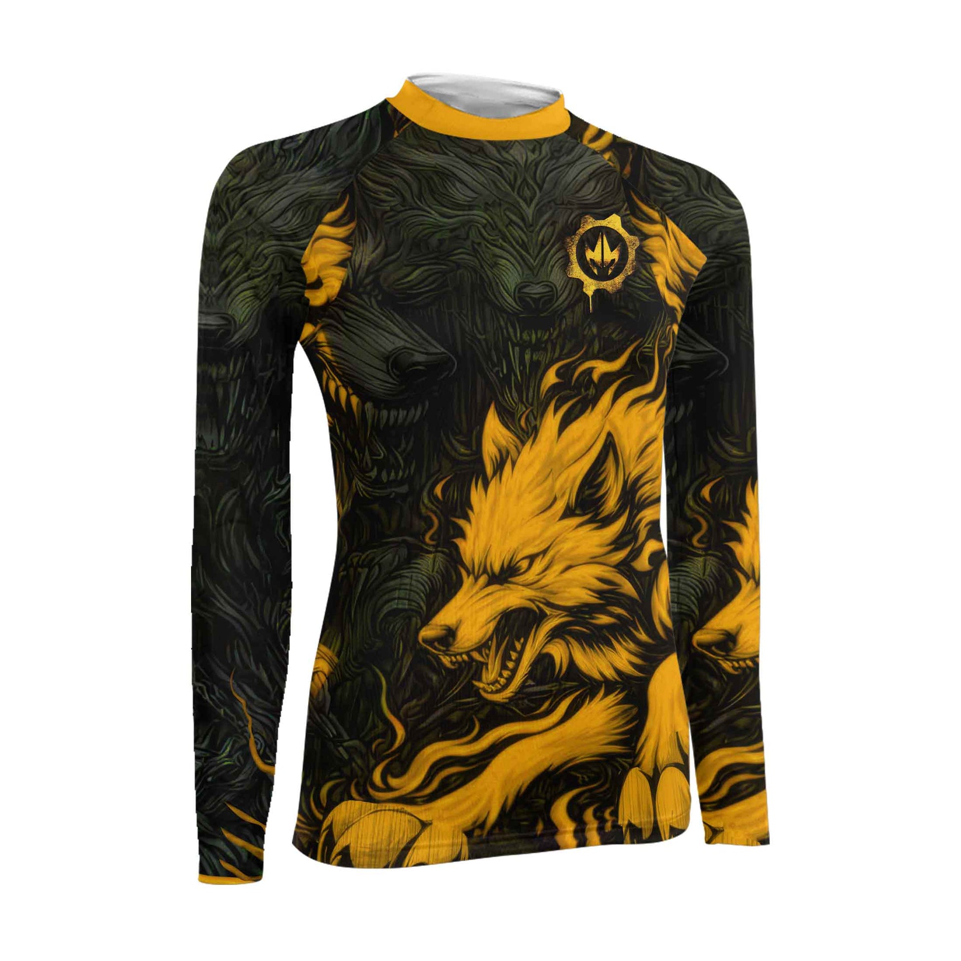 Fire Wolf Women's Long Sleeve Rash Guard