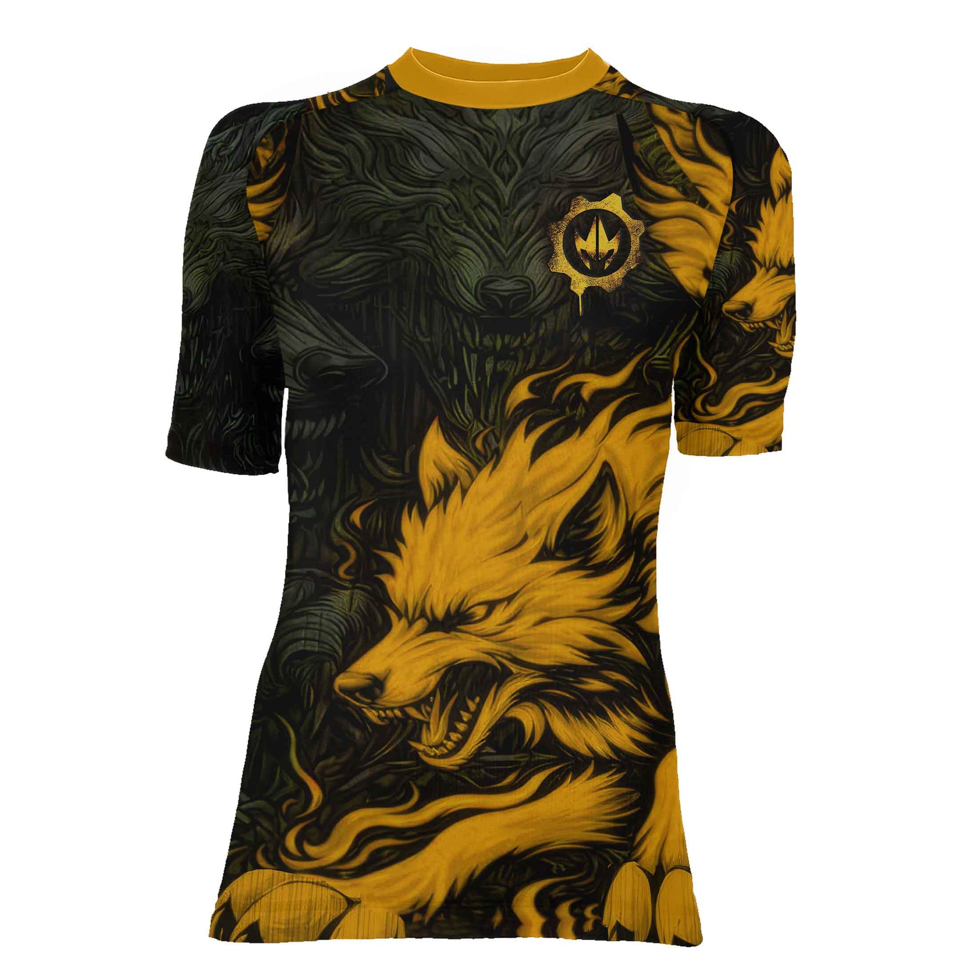 Fire Wolf Women's Short Sleeve Rash Guard