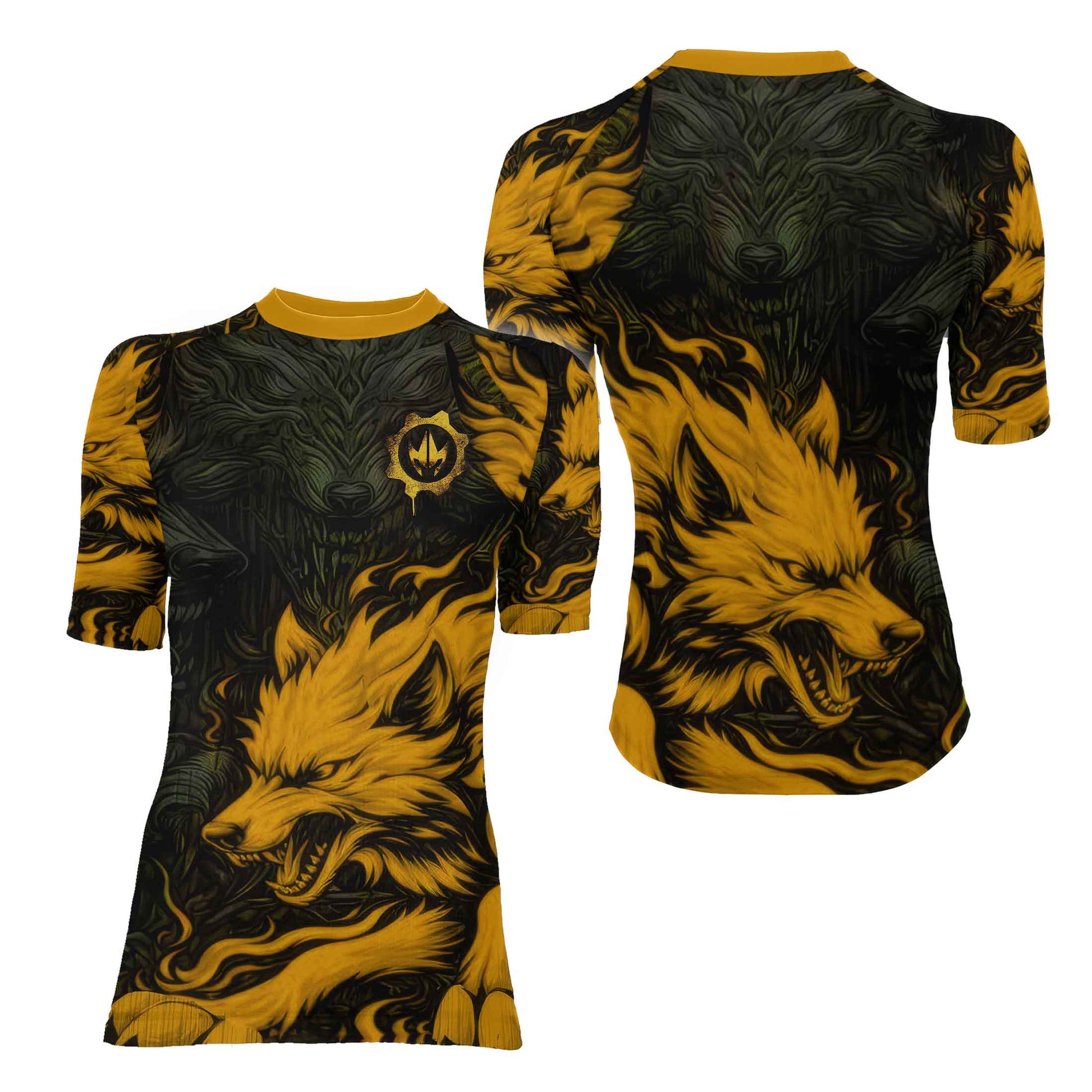 Fire Wolf Women's Short Sleeve Rash Guard
