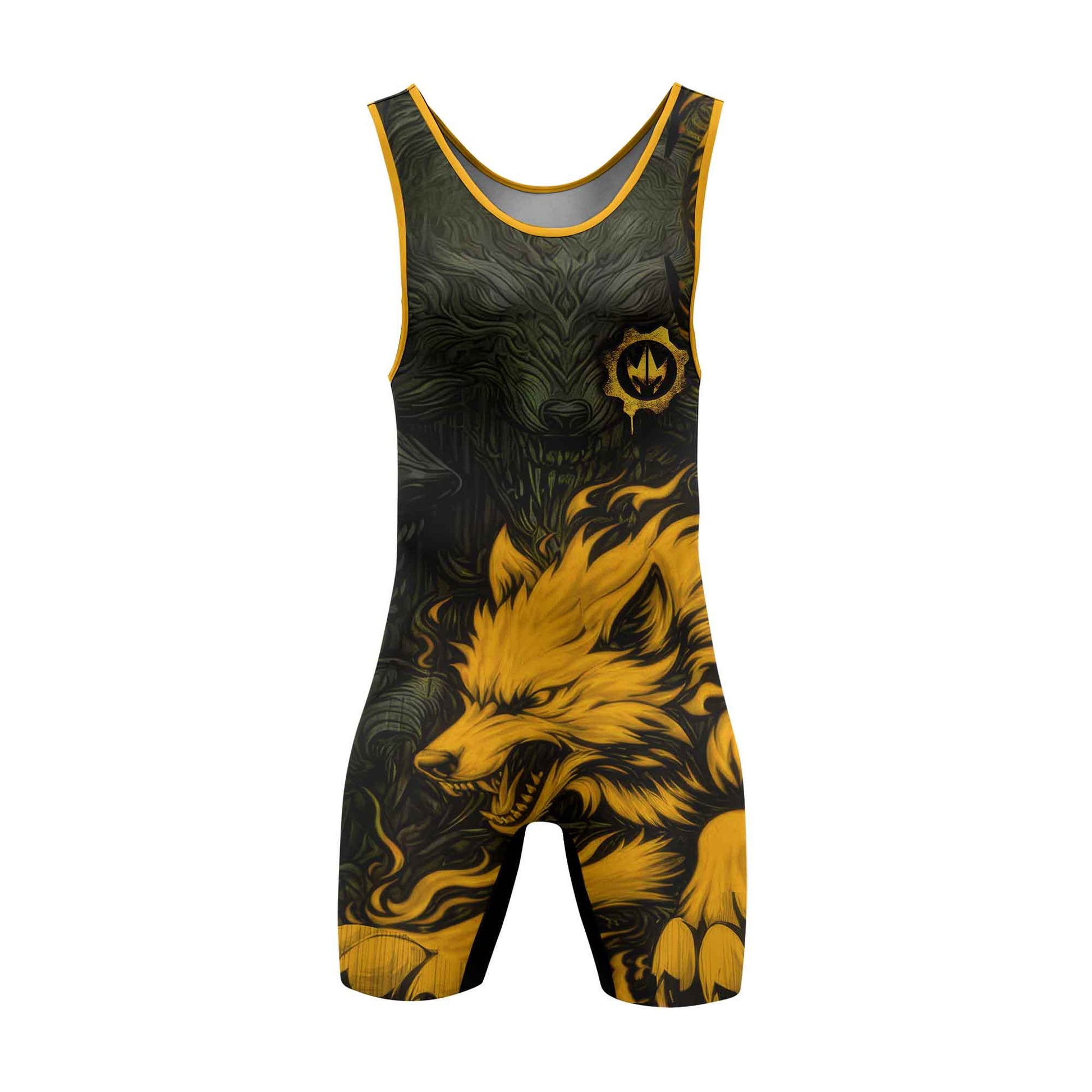 Fire Wolf Wrestling Singlets