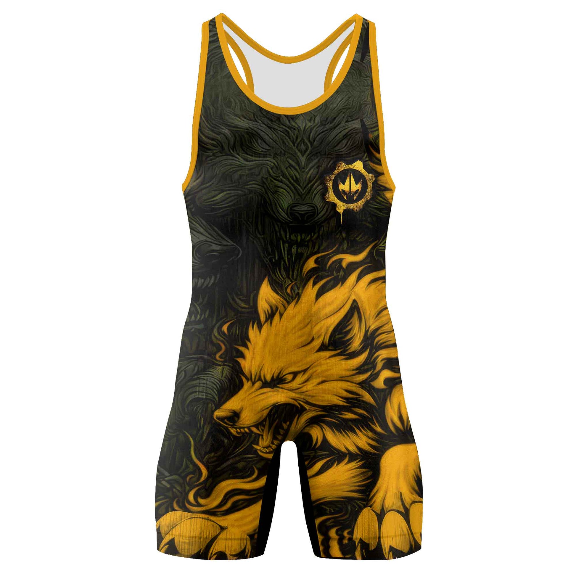 Fire Wolf Wrestling Singlets