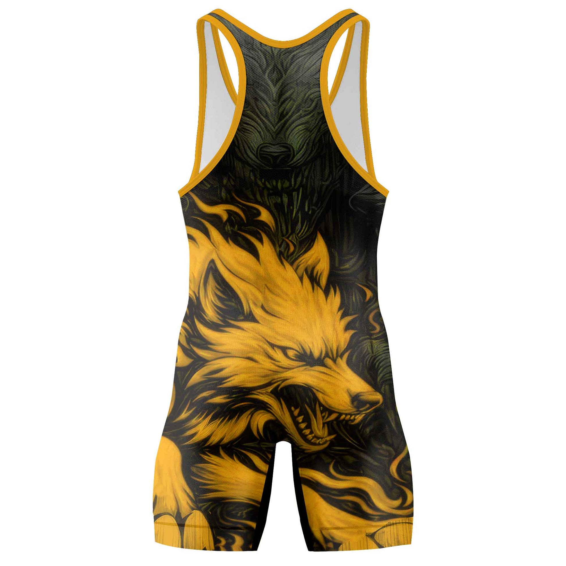 Fire Wolf Wrestling Singlets