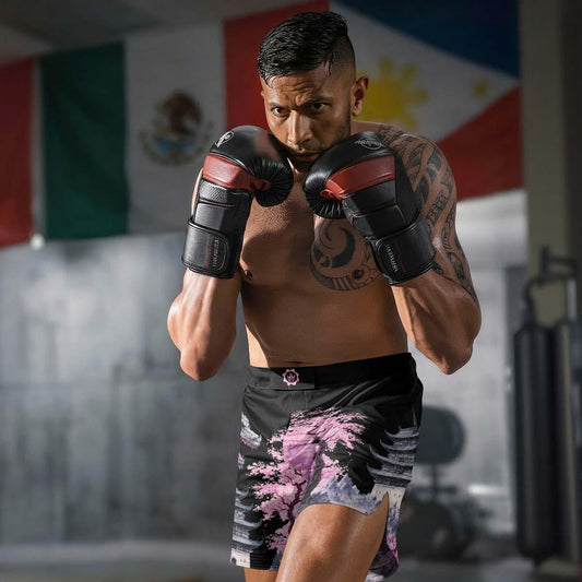 Flower Dragon Fight Shorts