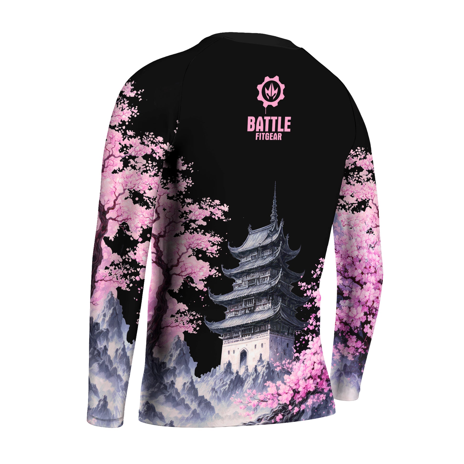 Flower Dragon Kids Rash Guard