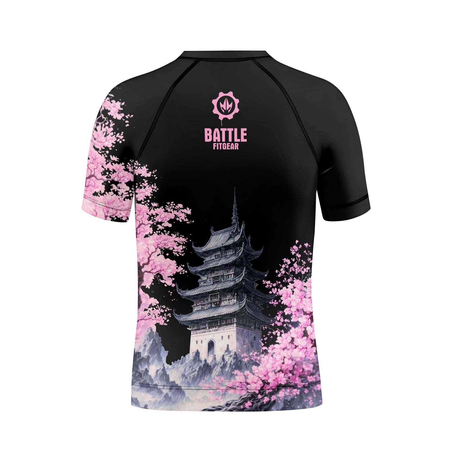 Flower Dragon Kids Rash Guard