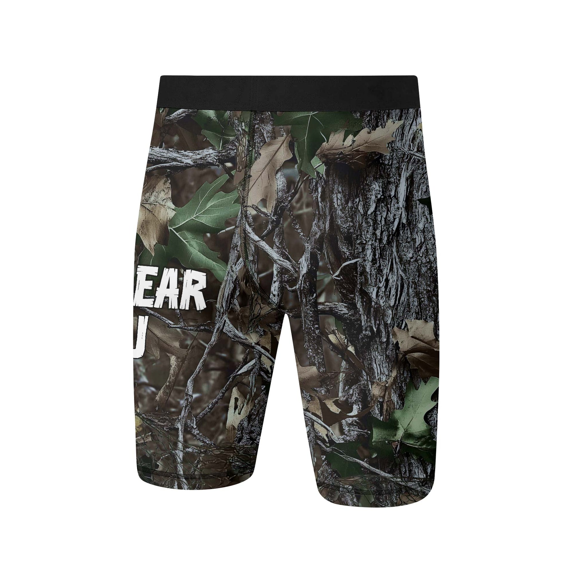 Forest Camouflage Jiu Jitsu Compression Shorts