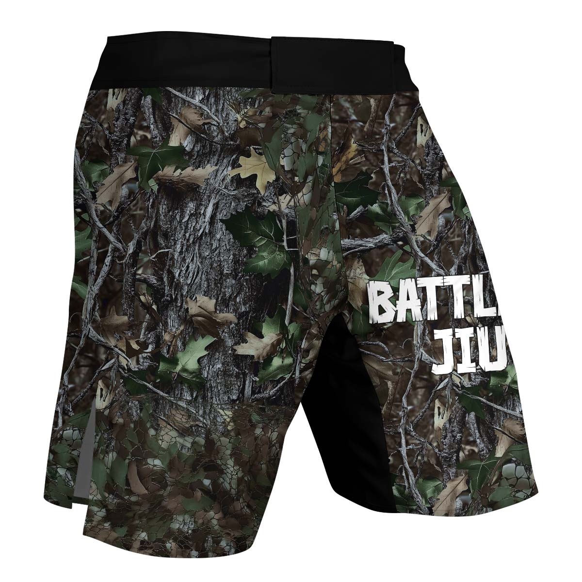 Forest Camouflage Jiu Jitsu Fight Shorts