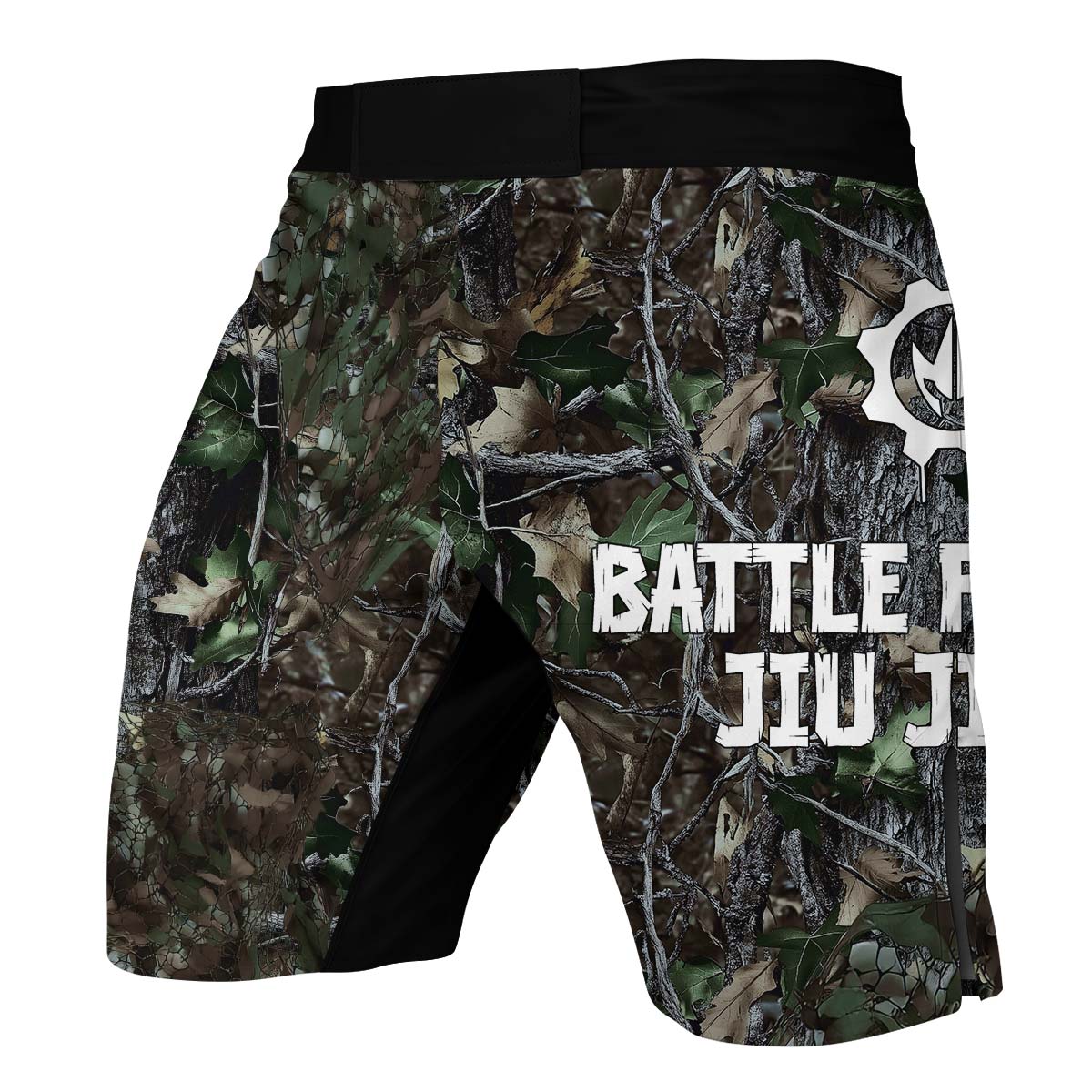 Forest Camouflage Jiu Jitsu Fight Shorts