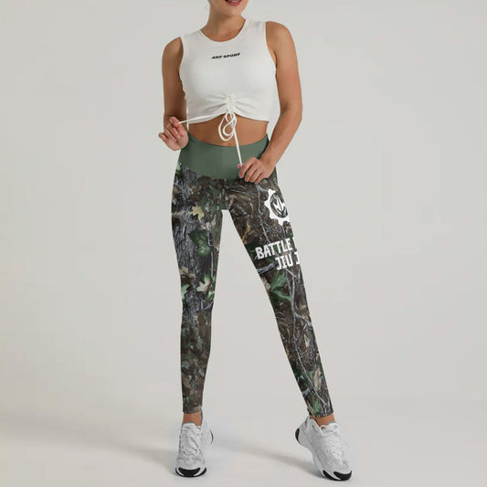 Forest Camouflage Jiu Jitsu Leggings