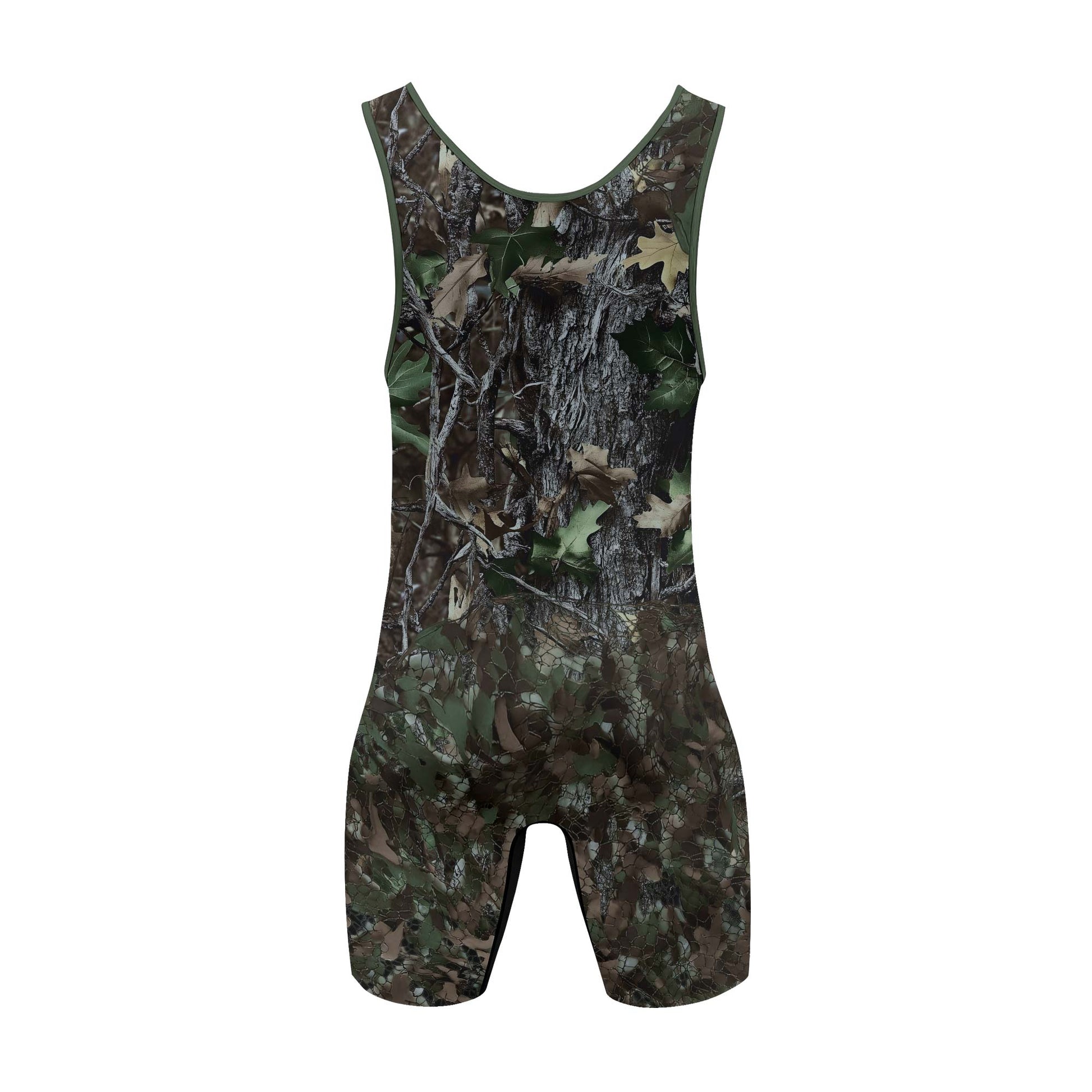 Forest Camouflage Jiu Jitsu Wrestling Singlets