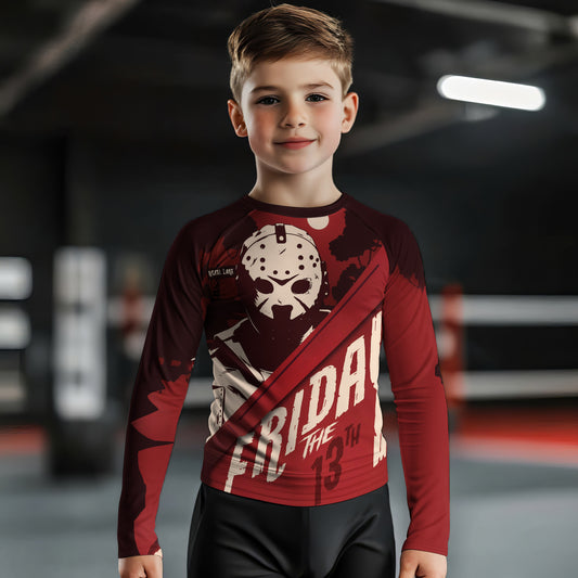 Friday the 13th Kids Rash Guard