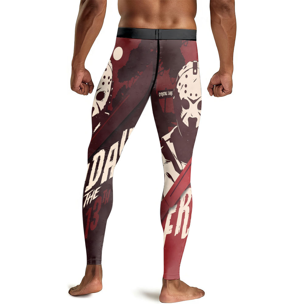 Friday the 13th Men's Compression Leggings