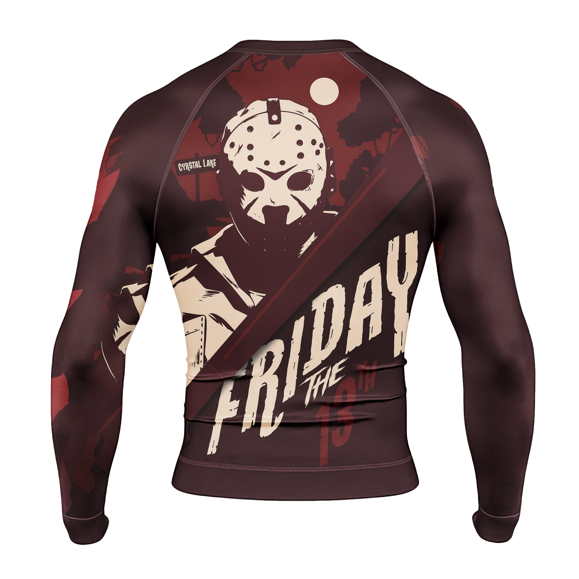 Friday the 13th Men's Long Sleeve Rash Guard