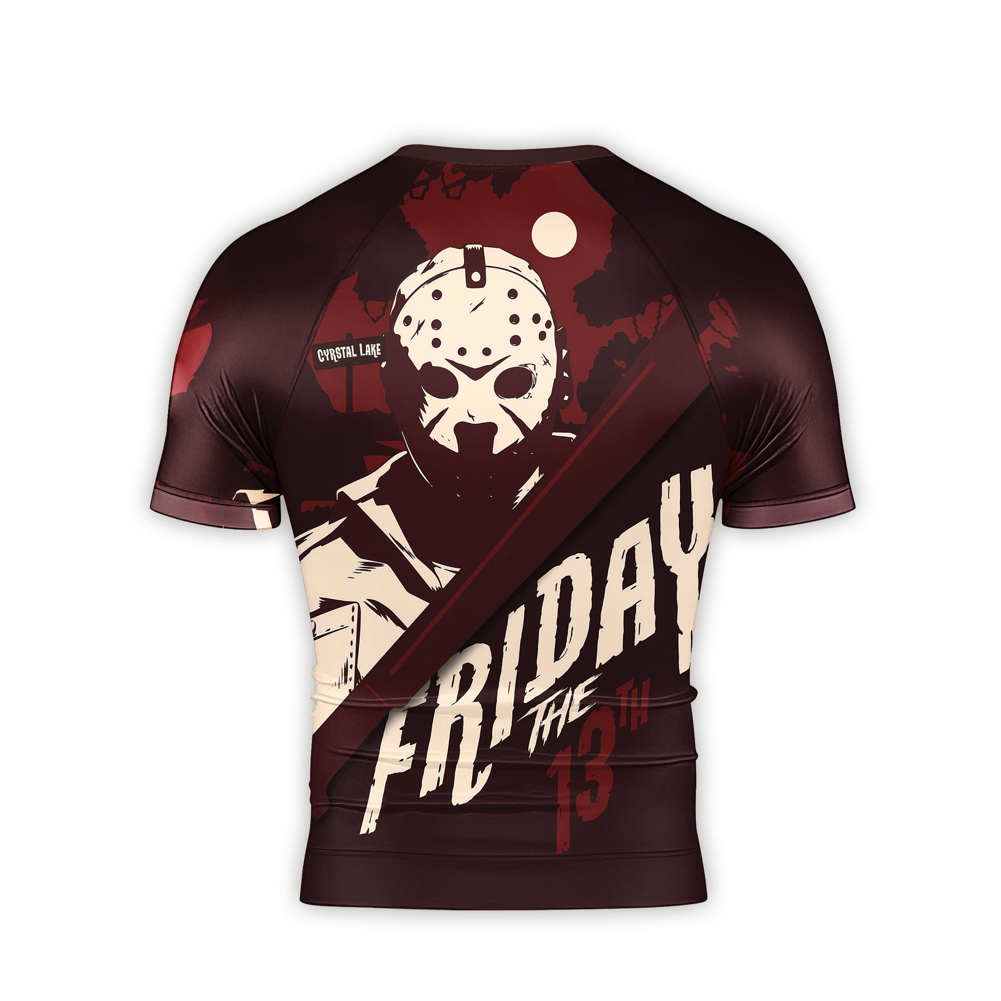 Friday the 13th Men's Short Sleeve Rash Guard