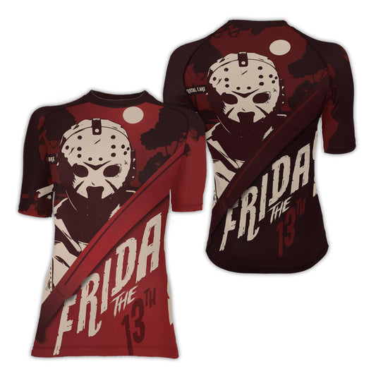 Friday the 13th Women's Short Sleeve Rash Guard