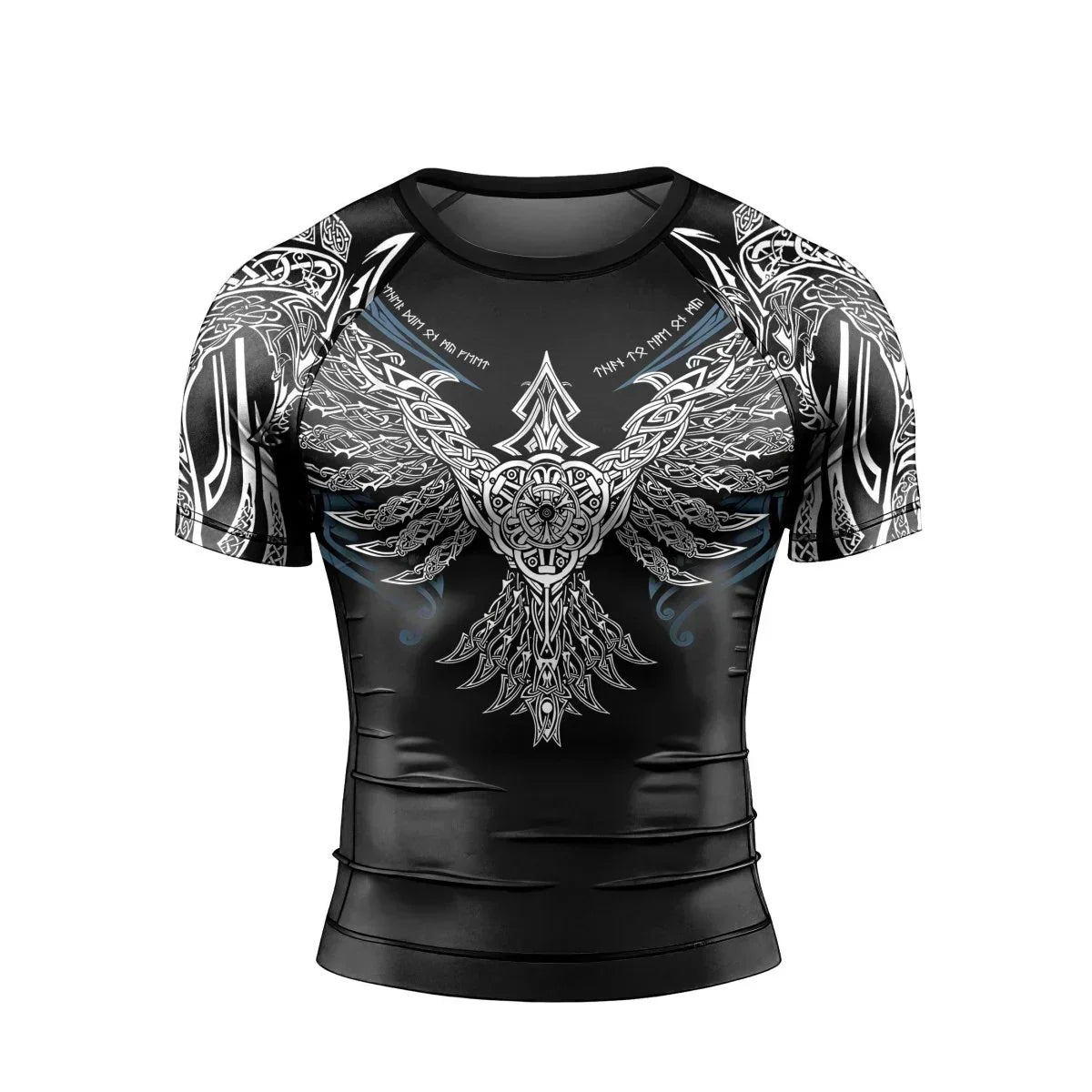 Jonin Rash Guard Muninn Eagle Men's Short Sleeve Rash Guard | Bjj Rashguard