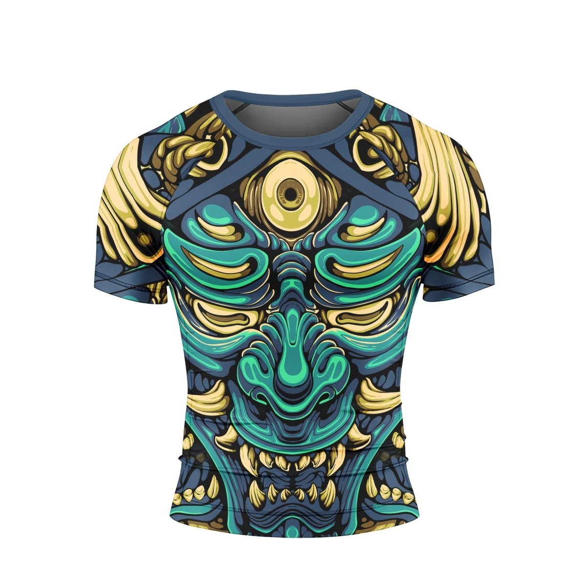 Seven Eye Oni Short Sleeve Rash Guard - BattleFitGear