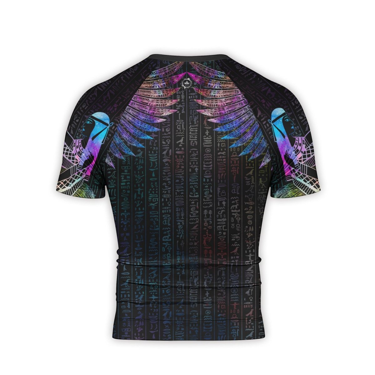 Goddess Of Motherly Love Aset Men's Short Sleeve Rash Guard - BattleFitGear