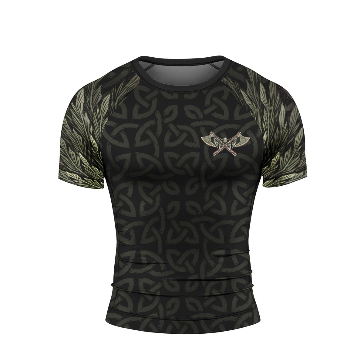 Berserker Warrior Short Sleeve Rash Guard - BattleFitGear