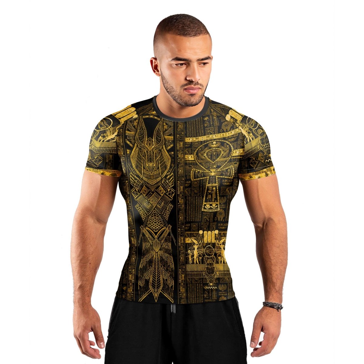 Book Of The Dead - Limited Men's Short Sleeve Rash Guard - BattleFitGear