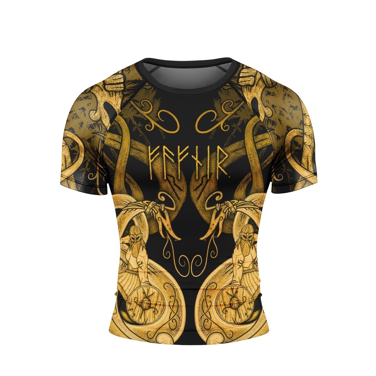 Thor Son Of Odin Men's Short Sleeve Rash Guard - BattleFitGear