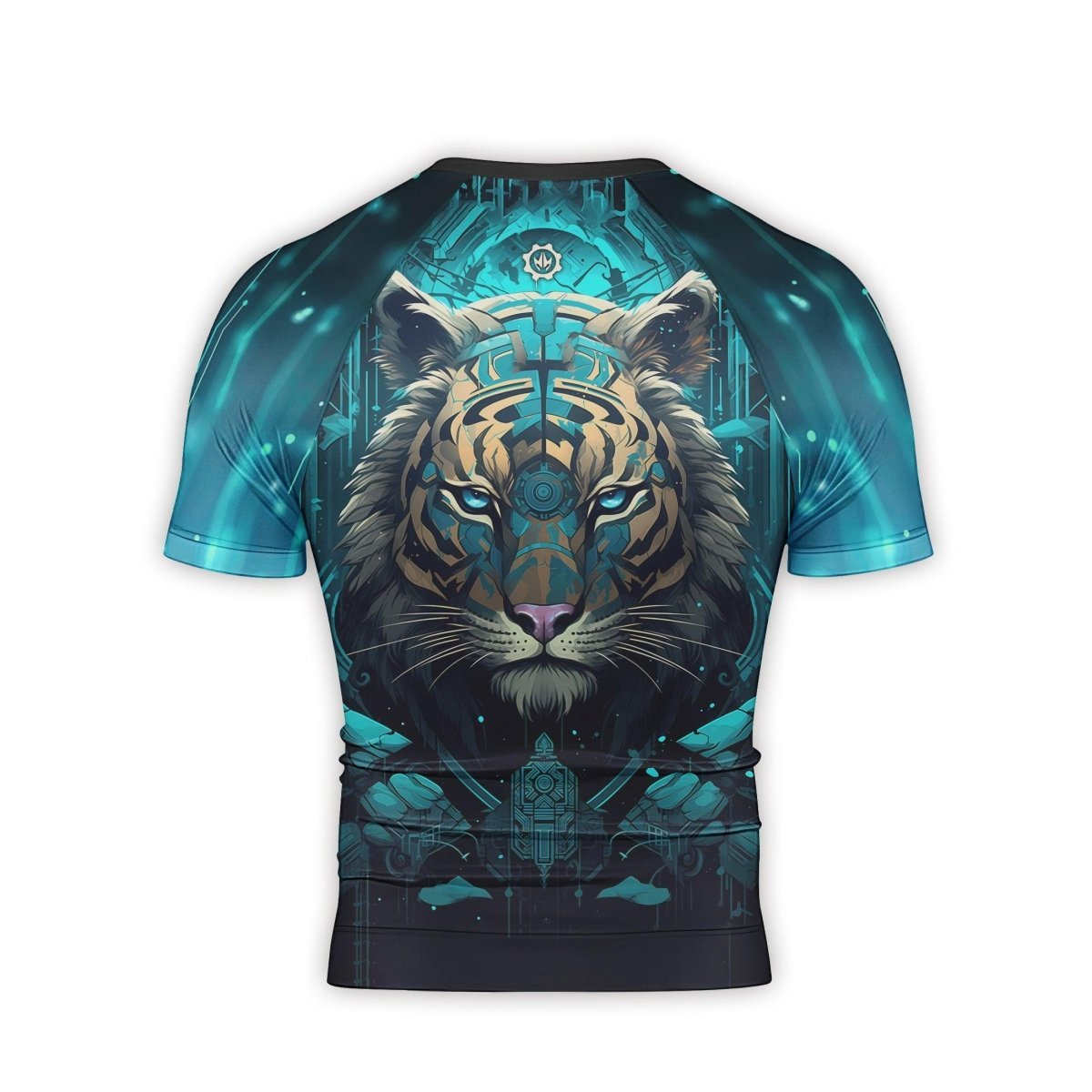 Tiger Light Men's Short Sleeve Rash Guard - BattleFitGear