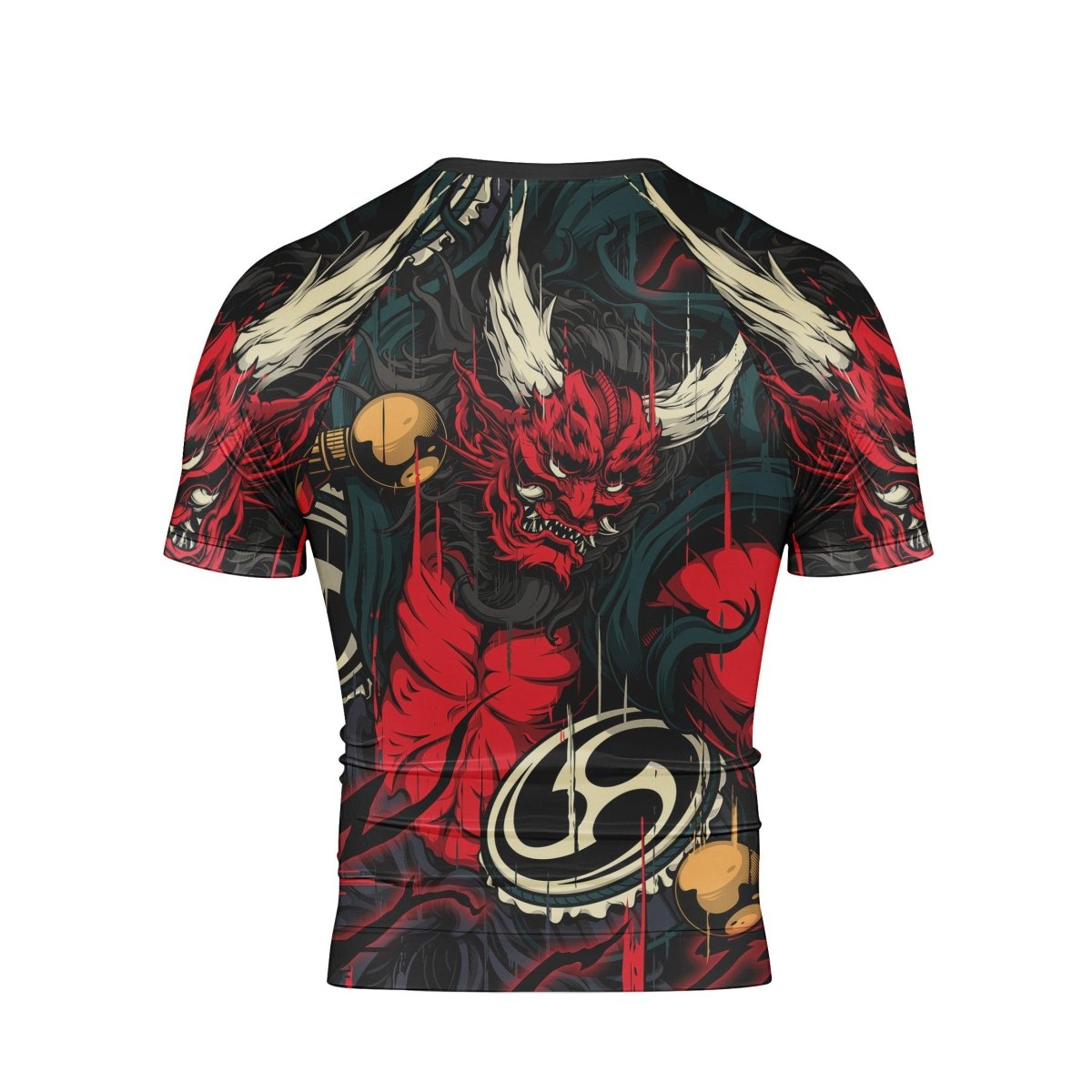 Raijin God Short Sleeve Rash Guard - BattleFitGear