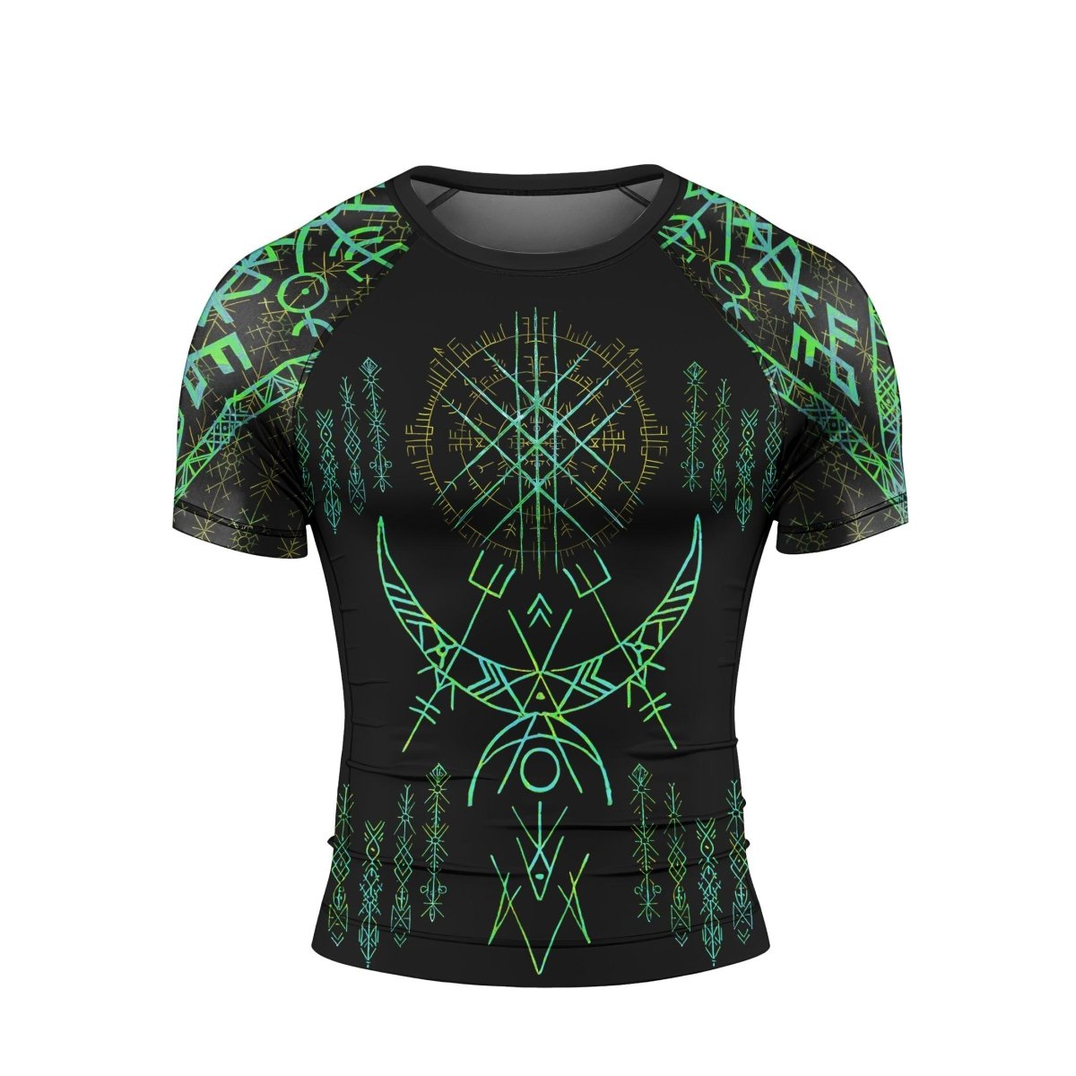 Valkyrie Warriors Of Odin Short Sleeve Rash Guard - BattleFitGear