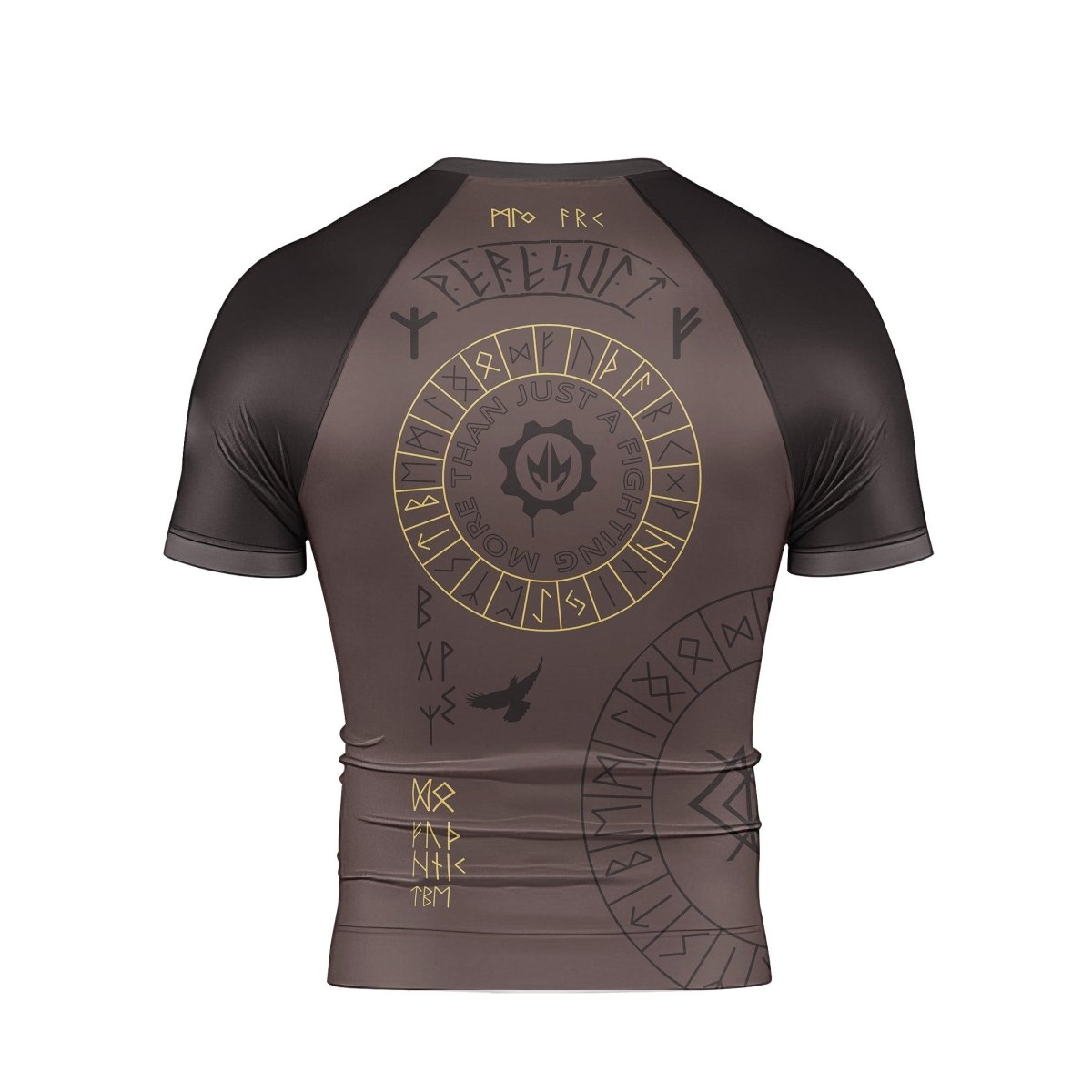 Viking Valhalla Rune Short Sleeve Rash Guard - BattleFitGear