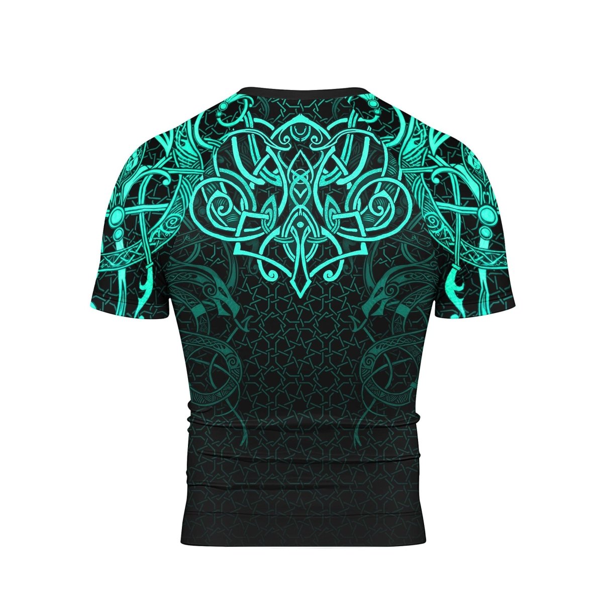 Viking Jormungandr Short Sleeve Rash Guard - BattleFitGear