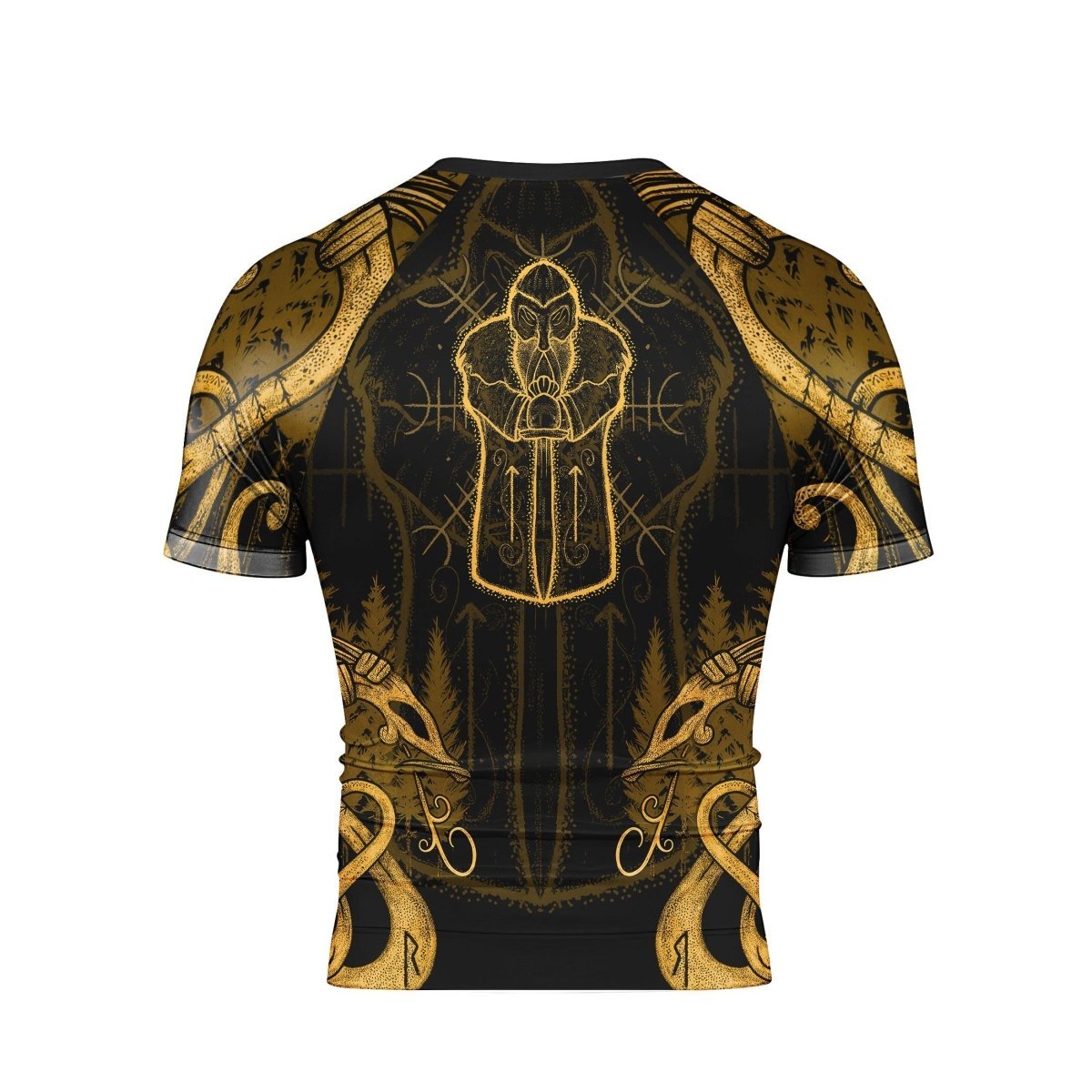 Thor Son Of Odin Men's Short Sleeve Rash Guard - BattleFitGear