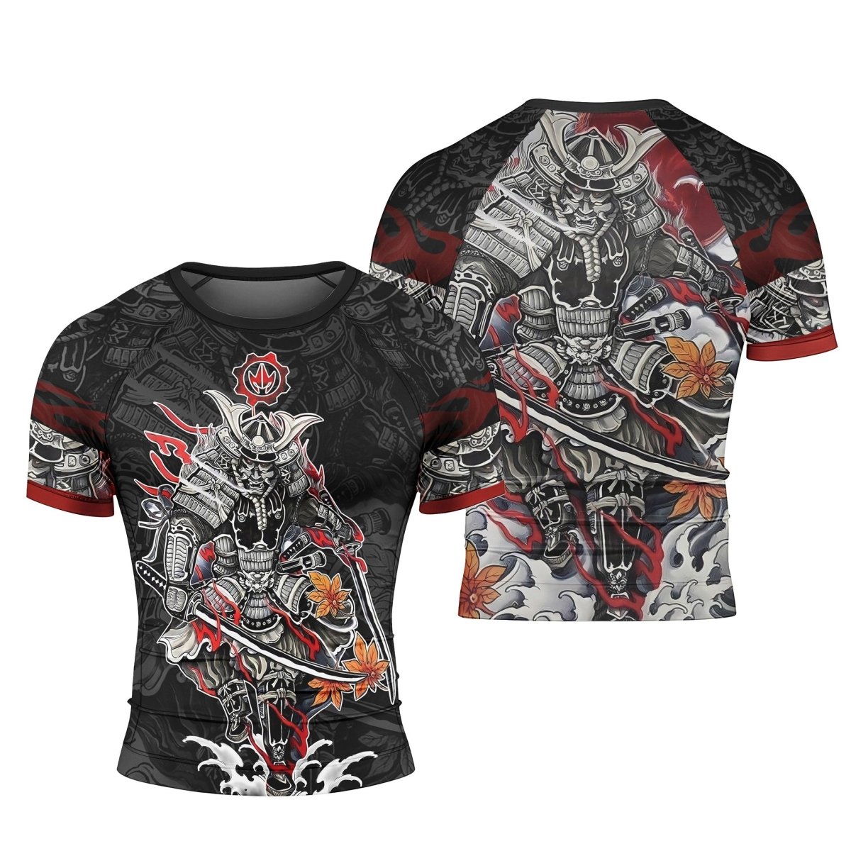 Legendary Samurai Short Sleeve Rash Guard - BattleFitGear