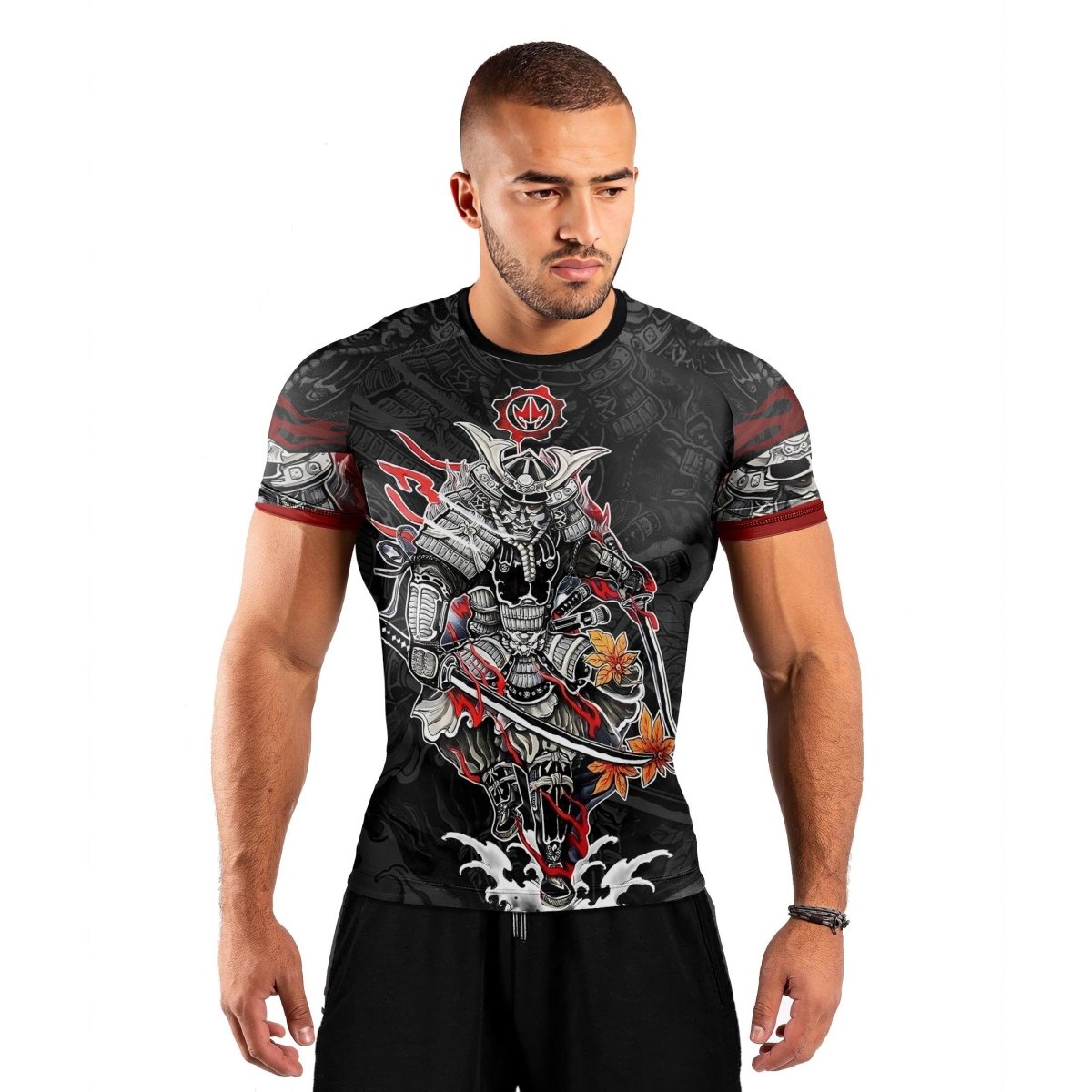 Legendary Samurai Short Sleeve Rash Guard - BattleFitGear