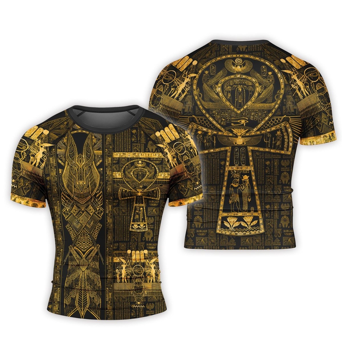 Book Of The Dead - Limited Men's Short Sleeve Rash Guard - BattleFitGear